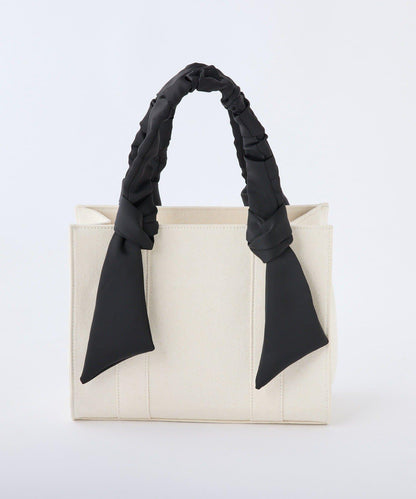 褶皺手柄迷你托特包