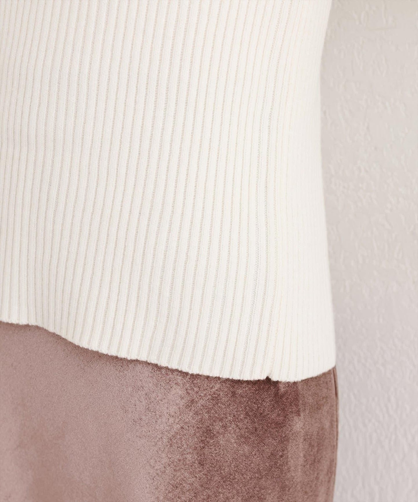 袖口網紗蝴蝶結針織衫