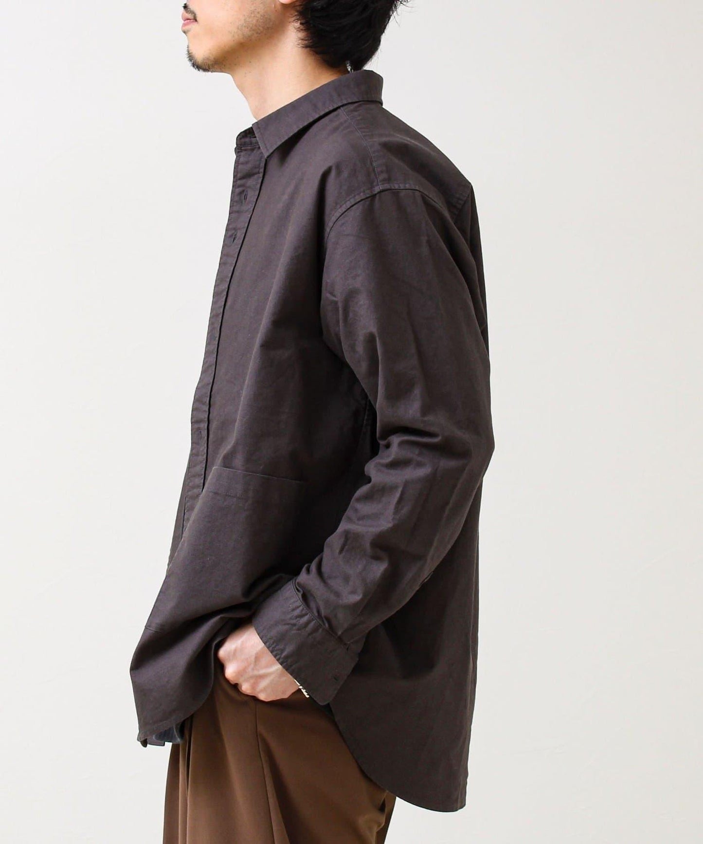 【多功能襯衫】鴨嘴口袋襯衫