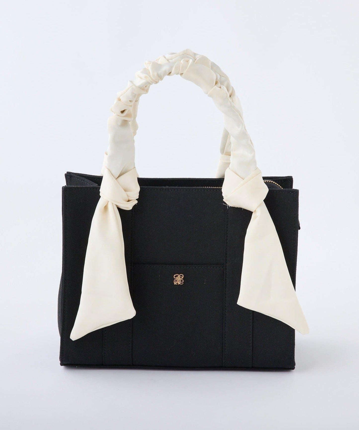 褶皺手柄迷你托特包