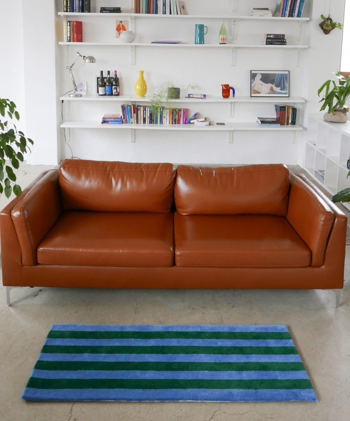 【daydreamer】條紋手工簇絨地毯