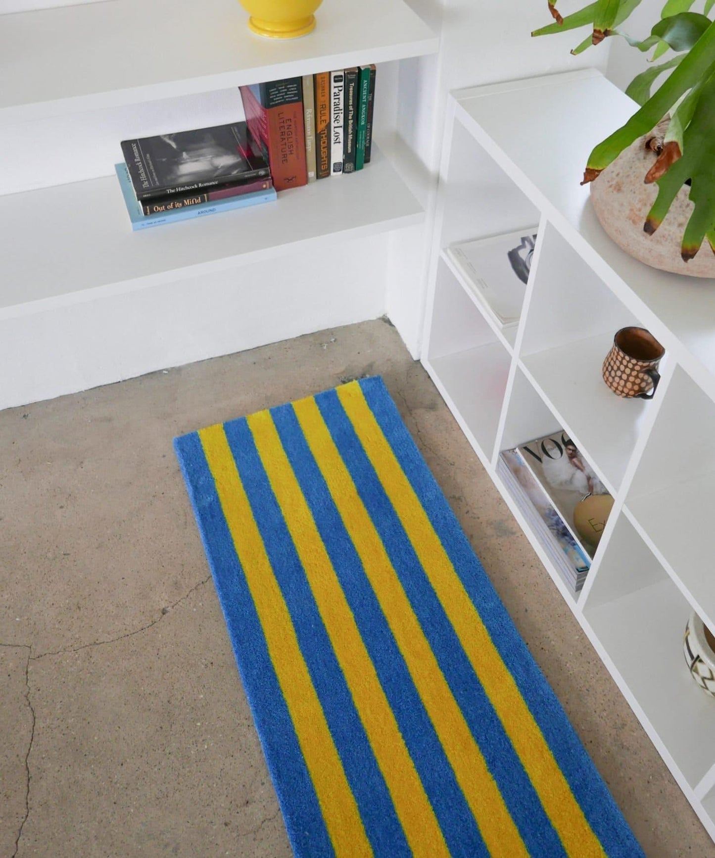 【daydreamer】條紋手工簇絨地毯