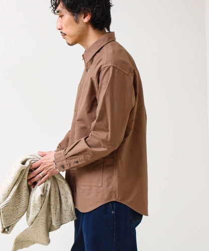 【多功能襯衫】鴨嘴口袋襯衫