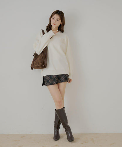 多穿法襯衫疊穿針織連衣裙