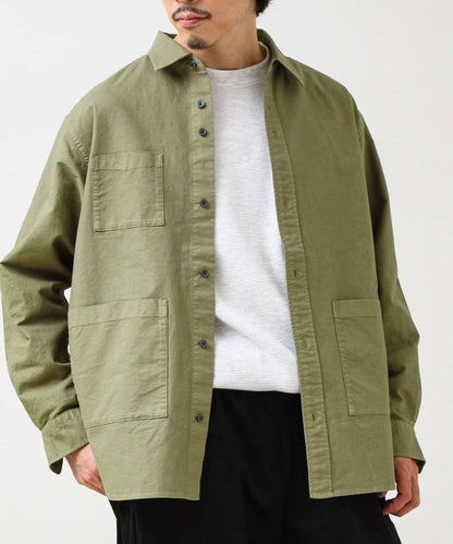 【多功能襯衫】鴨嘴口袋襯衫