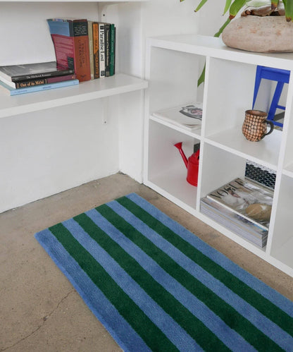 【daydreamer】條紋手工簇絨地毯