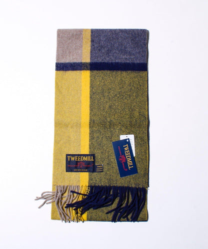 【TWEED MILL】羊毛格紋圍巾25