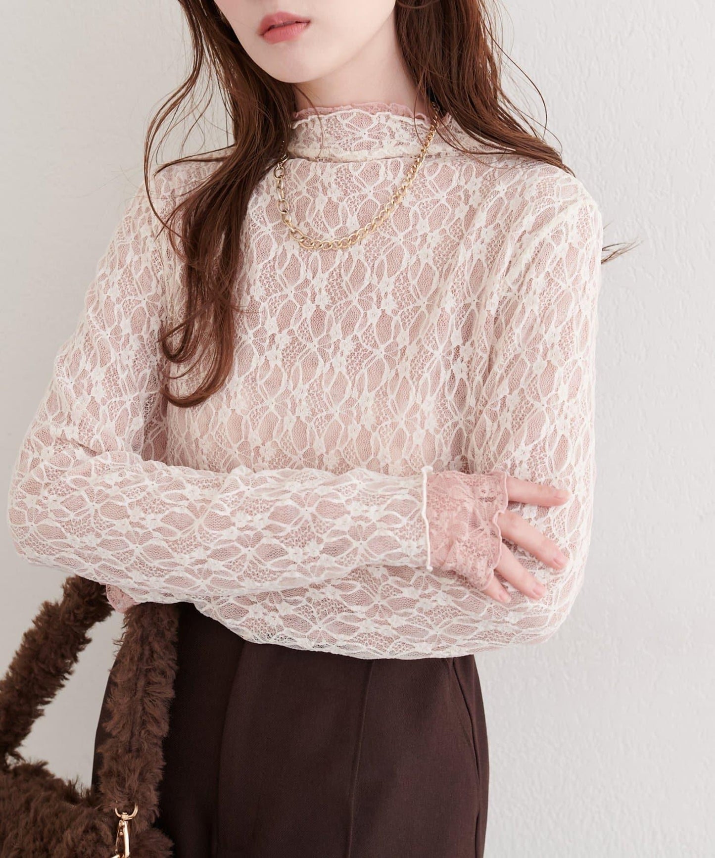 雙面可穿高領上衣