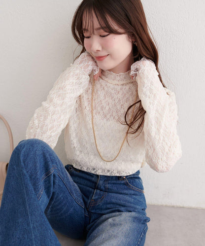 雙面可穿高領上衣