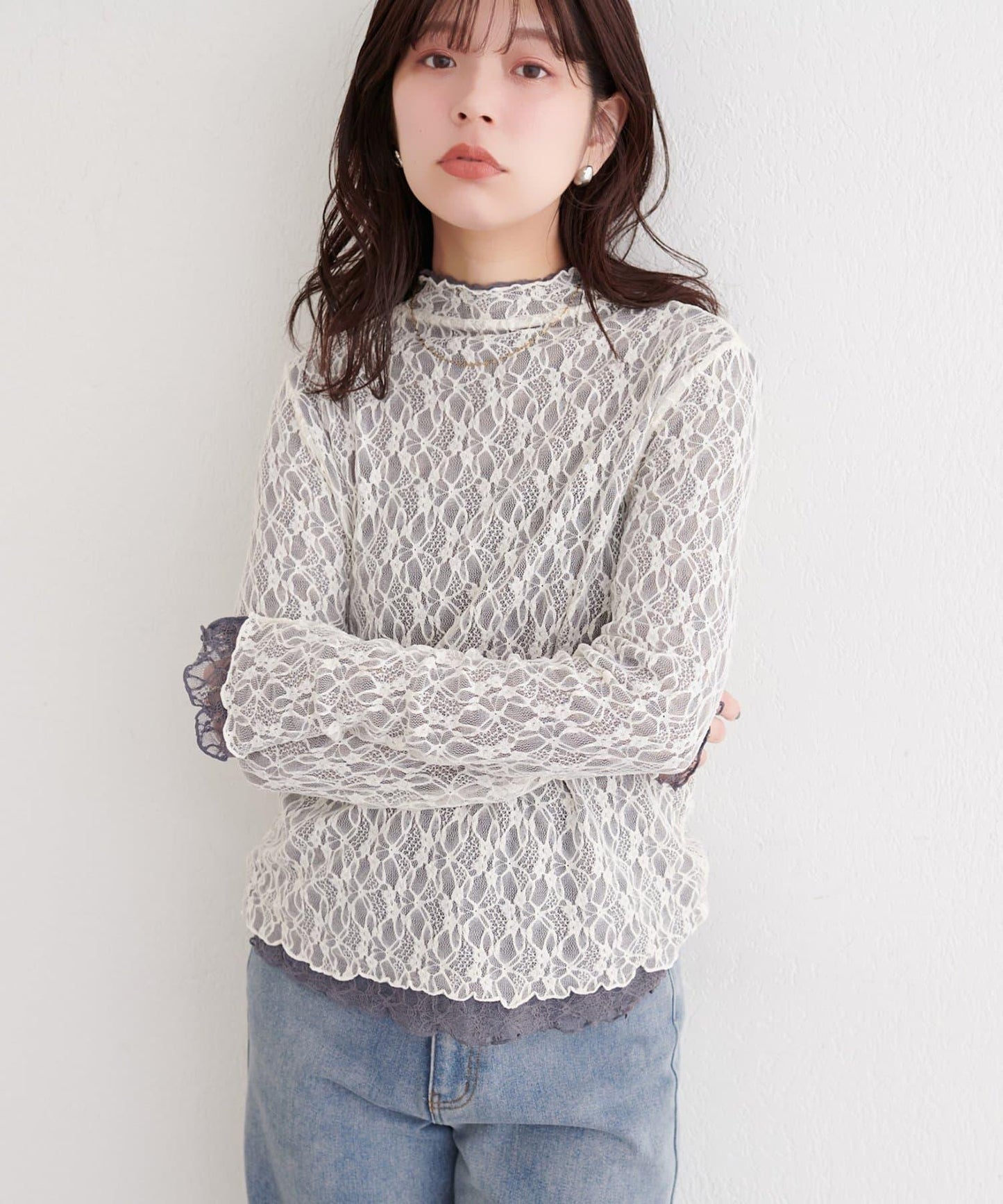 雙面可穿高領上衣