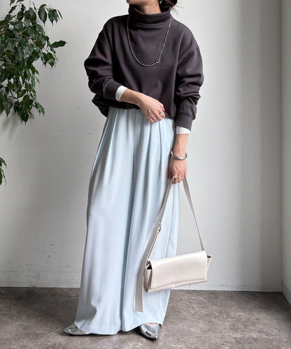 加絨高領套頭衫