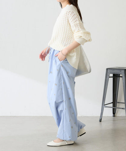 【可穿至春季】蕾絲拼接針織衫