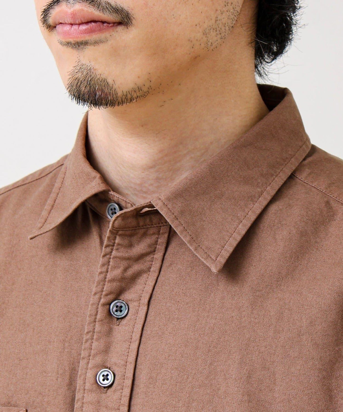 【多功能襯衫】鴨嘴口袋襯衫