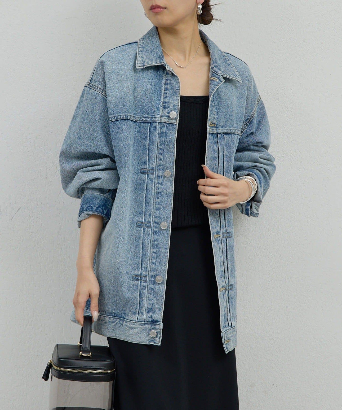 【近期開始】【有尺碼可選】寬鬆牛仔夾克