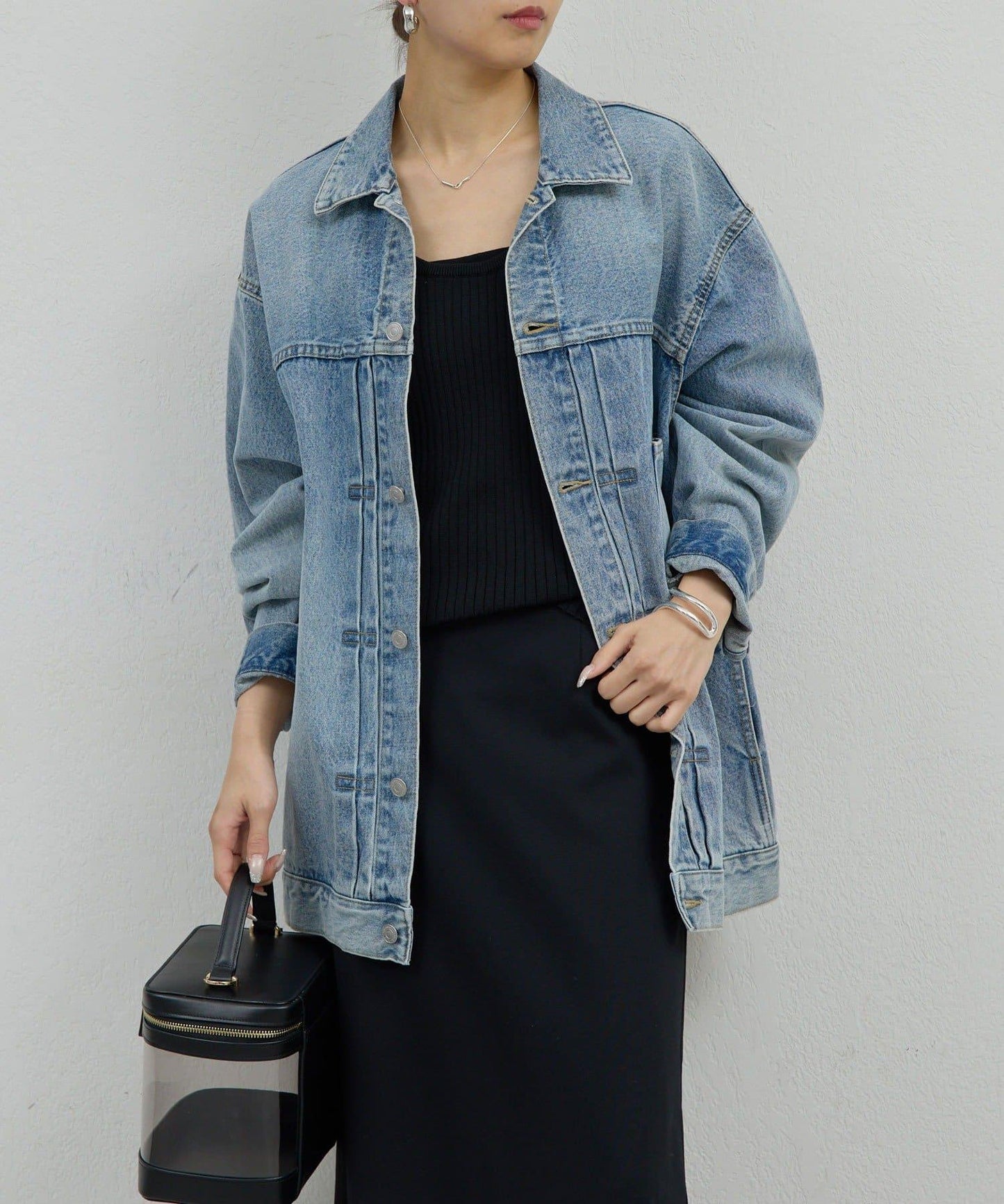 【近期開始】【有尺碼可選】寬鬆牛仔夾克