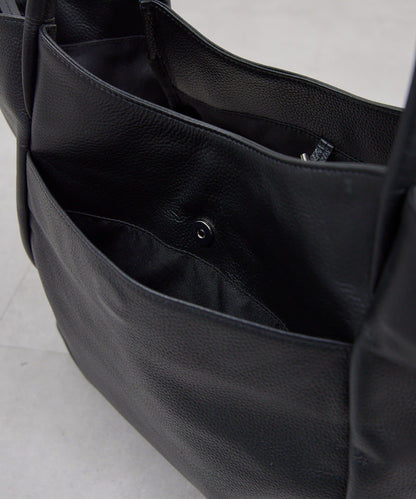 皺紋皮革托特包