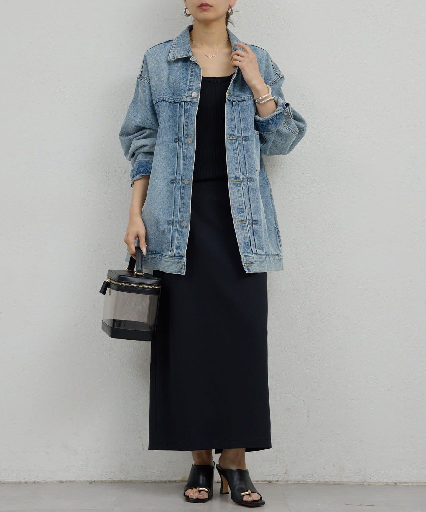 【近期開始】【有尺碼可選】寬鬆牛仔夾克