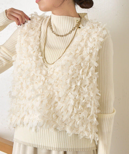 蝴蝶結流蘇馬甲