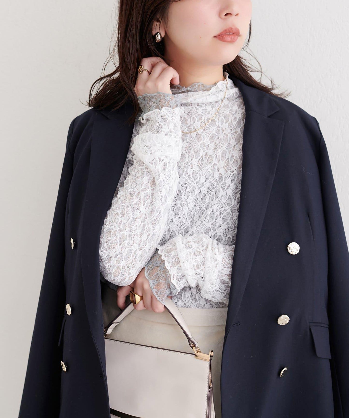 雙面可穿高領上衣