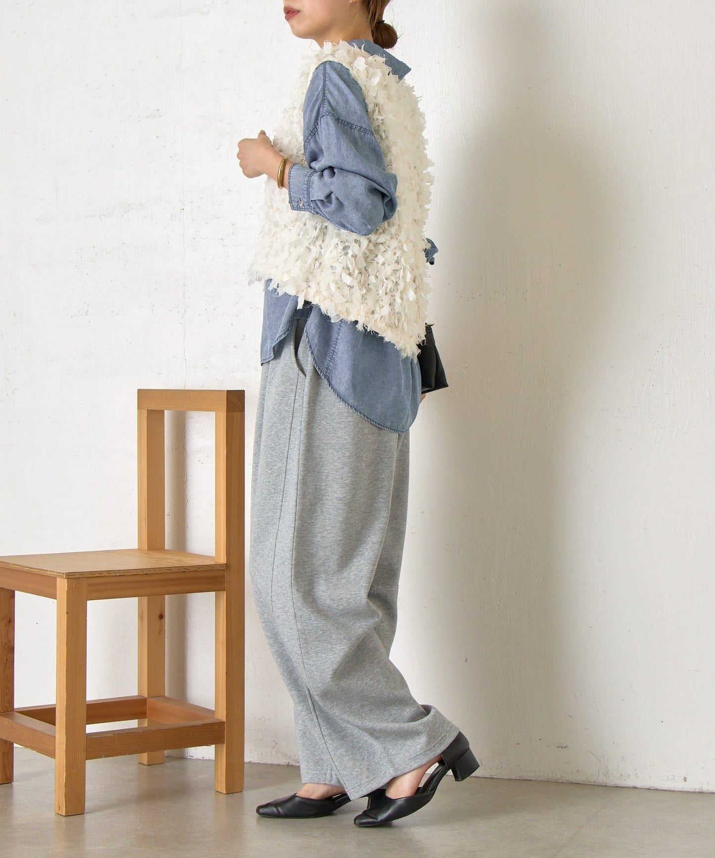 蝴蝶結流蘇馬甲