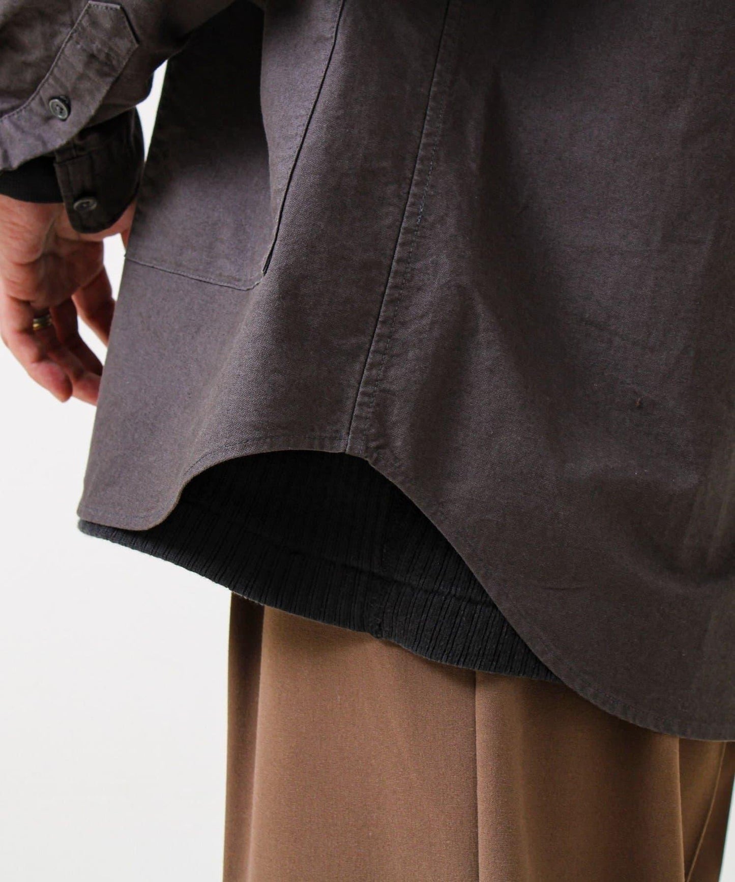 【多功能襯衫】鴨嘴口袋襯衫