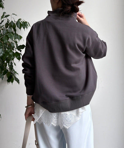 加絨高領套頭衫