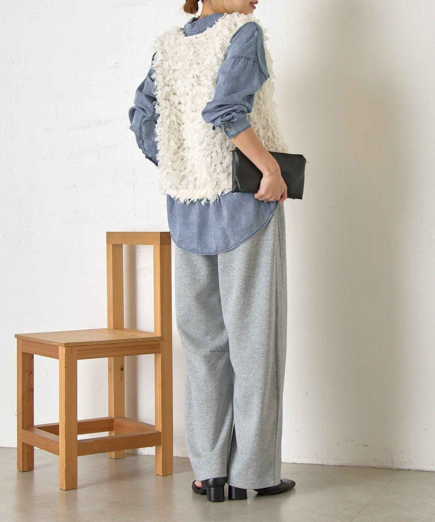 蝴蝶結流蘇馬甲