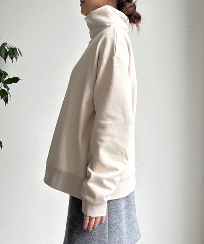 加絨高領套頭衫