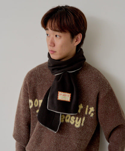 【SUPERMARKET】抓絨圍巾“ミネアポリス”