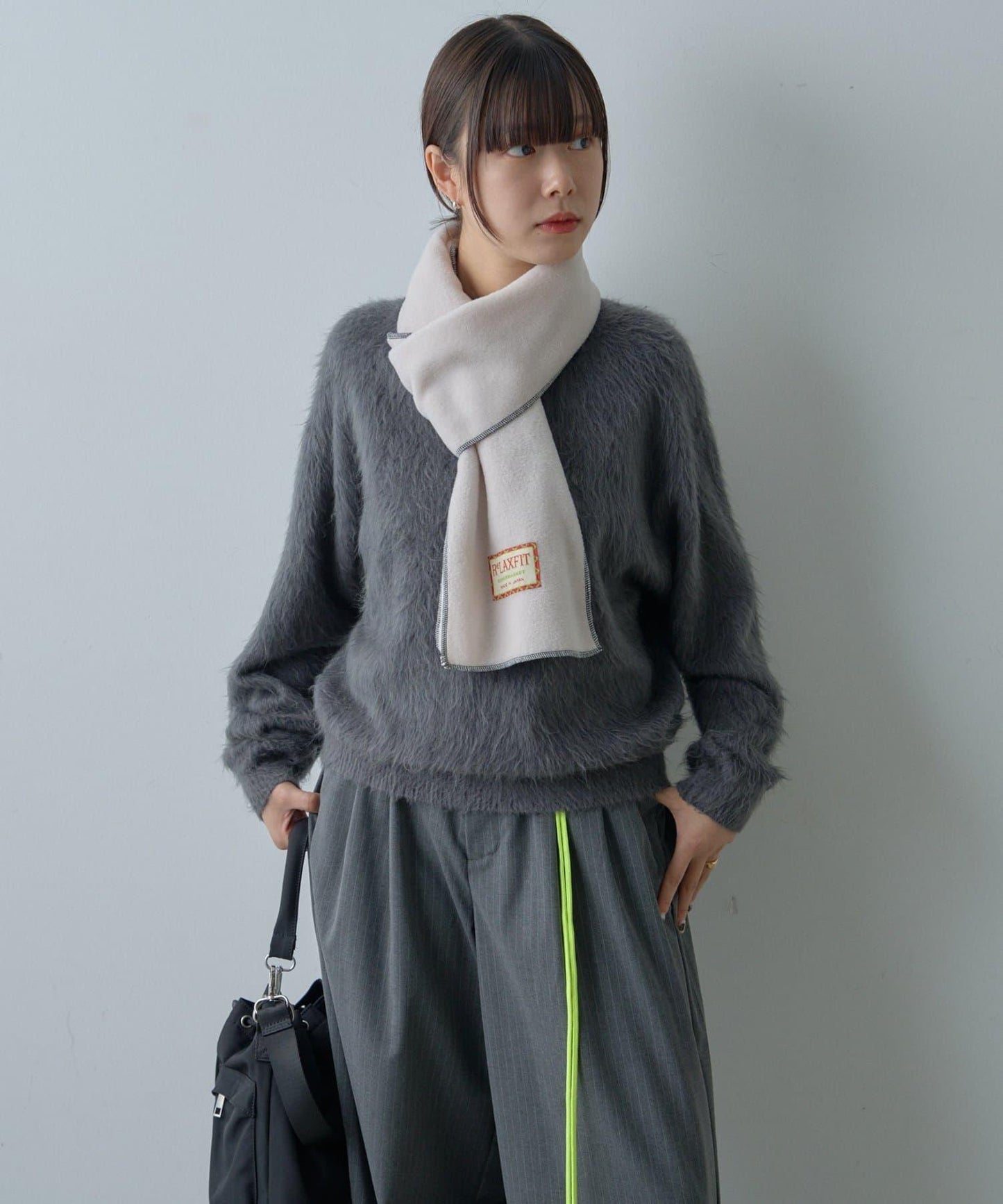 【WHIMSIC/2尺碼可選】安哥拉羊毛混紡長毛針織套頭衫