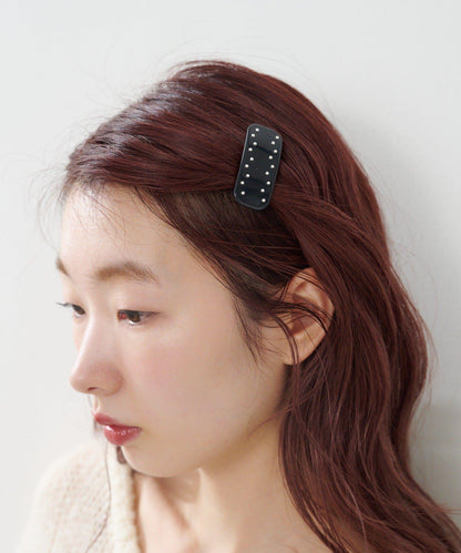 【fiw.】鉚釘迷你髮夾套裝