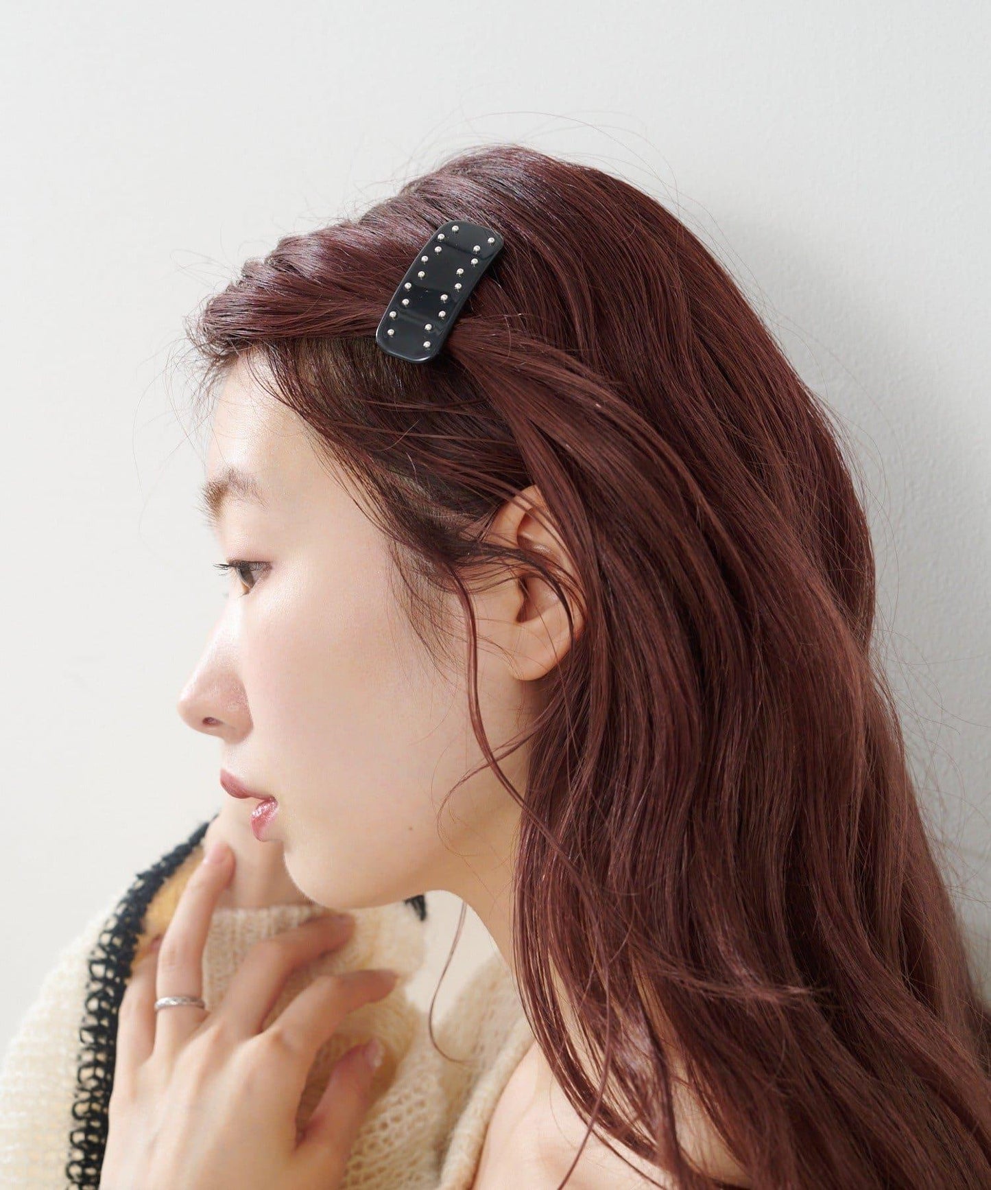 【fiw.】鉚釘迷你髮夾套裝