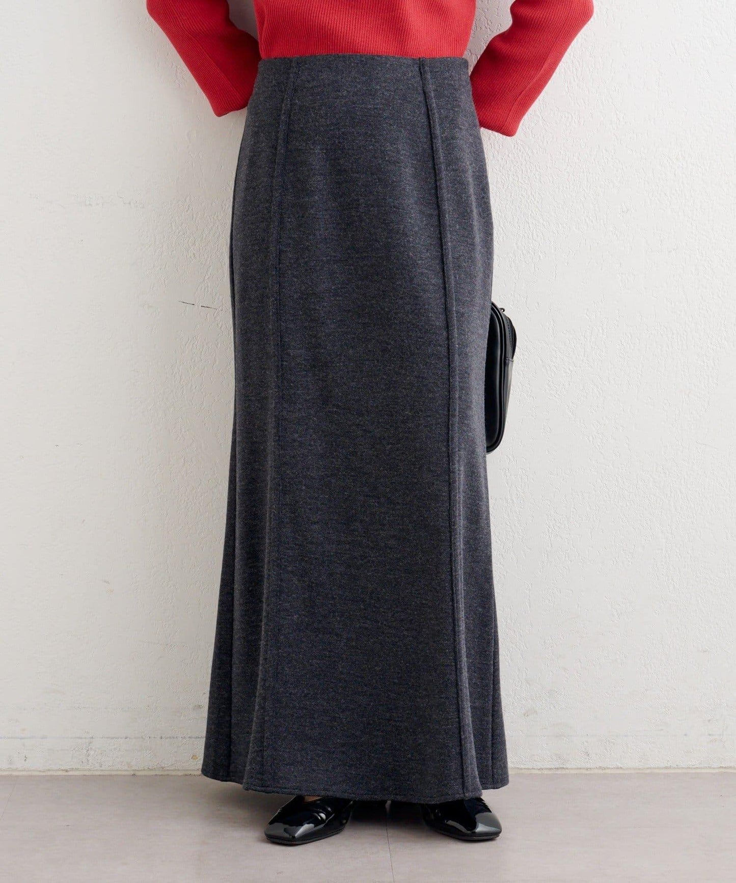 B 針織風格衛衣裙