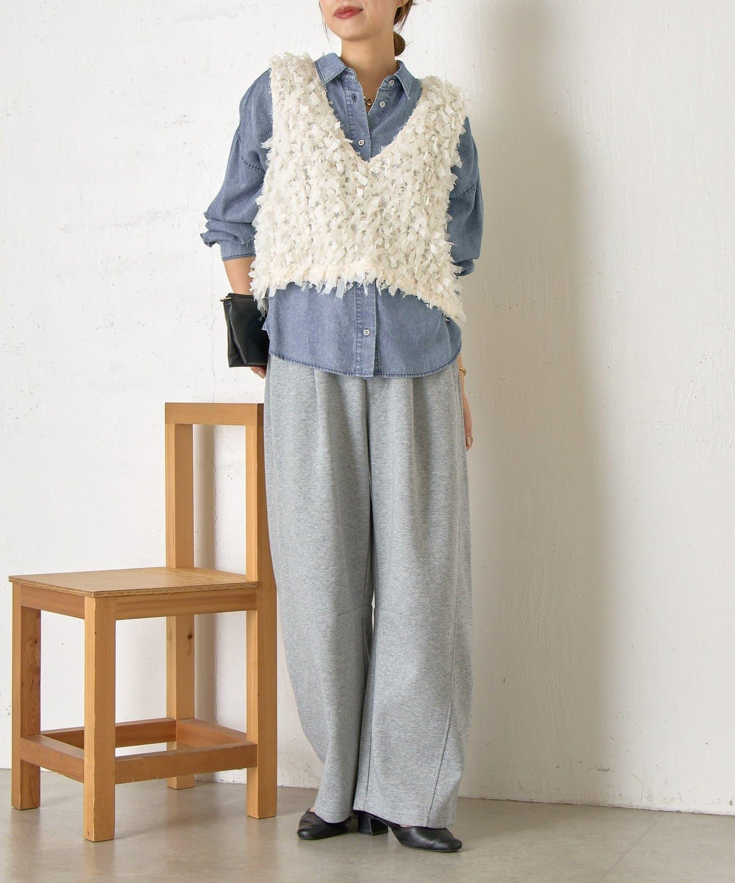 蝴蝶結流蘇馬甲