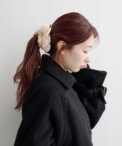 【fiw.】鉚釘緞面髮圈