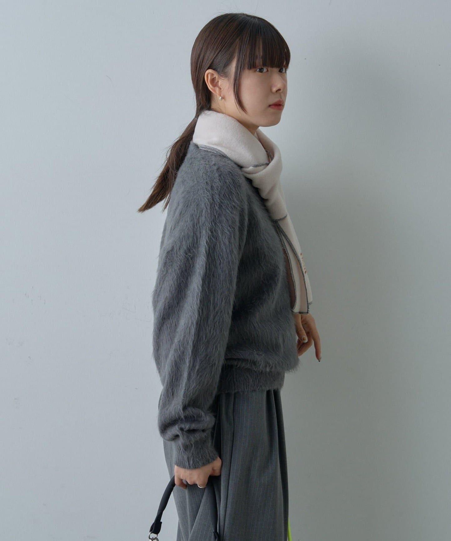 【WHIMSIC/2尺碼可選】安哥拉羊毛混紡長毛針織套頭衫