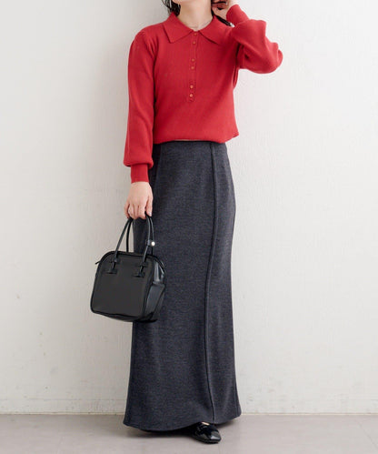 B 針織風格衛衣裙