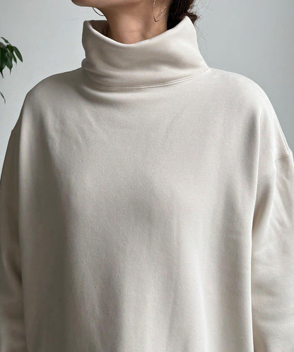 加絨高領套頭衫