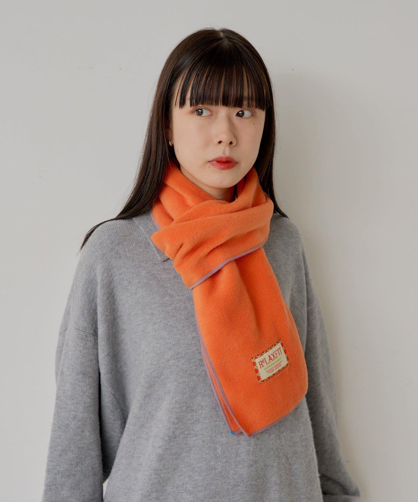 【SUPERMARKET】抓絨圍巾“ミネアポリス”