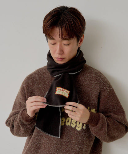 【SUPERMARKET】抓絨圍巾“ミネアポリス”