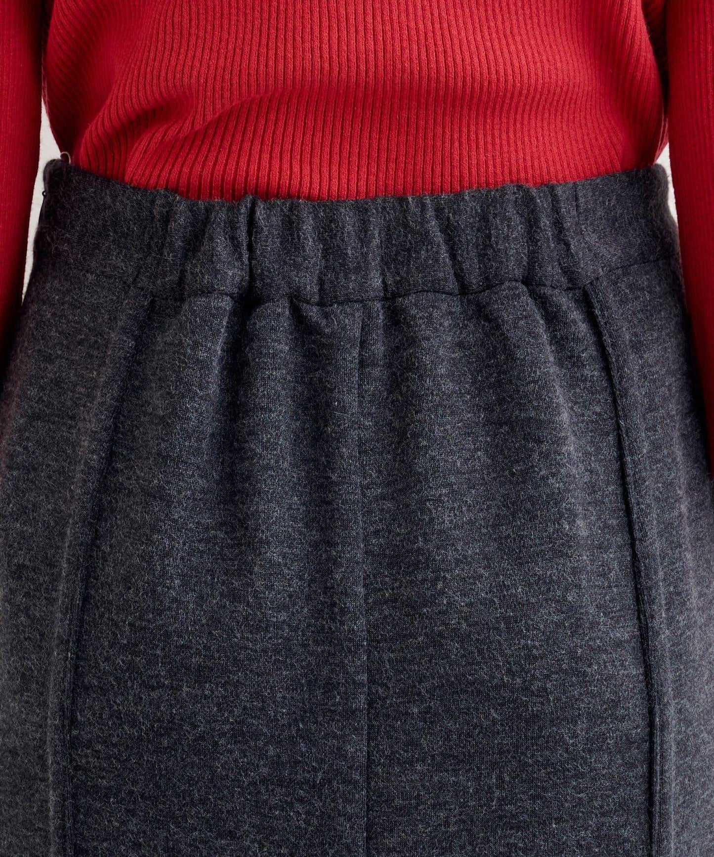 B 針織風格衛衣裙