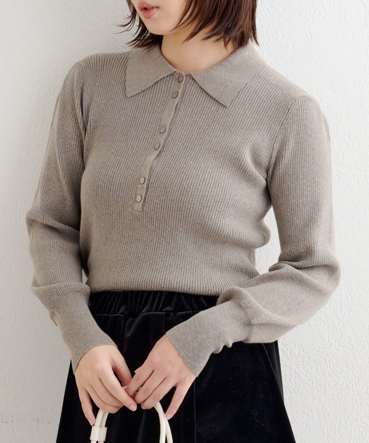 【4色可選】B基礎羅紋針織POLO衫