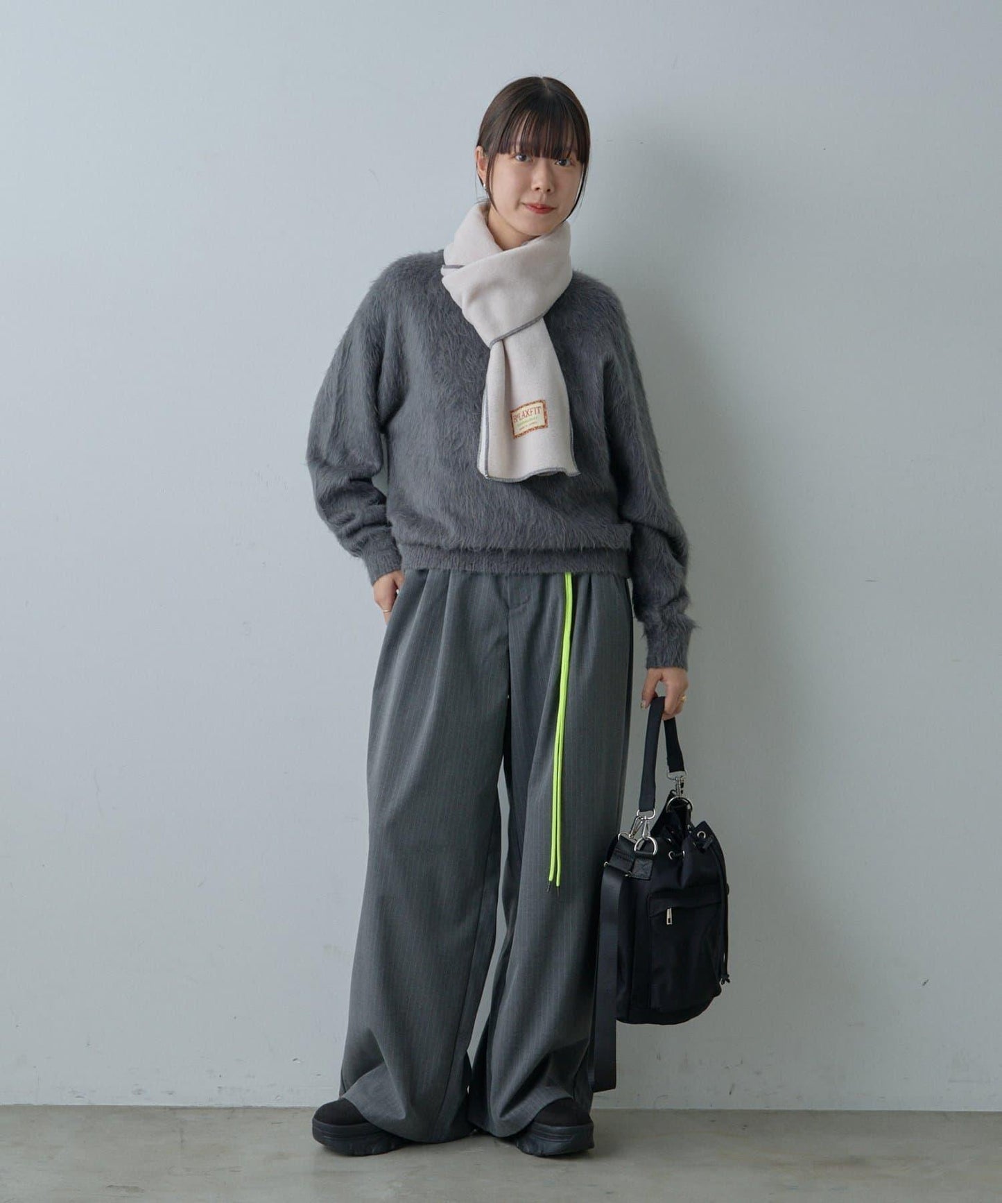 【WHIMSIC/2尺碼可選】安哥拉羊毛混紡長毛針織套頭衫