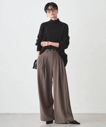 全針高領針織衫