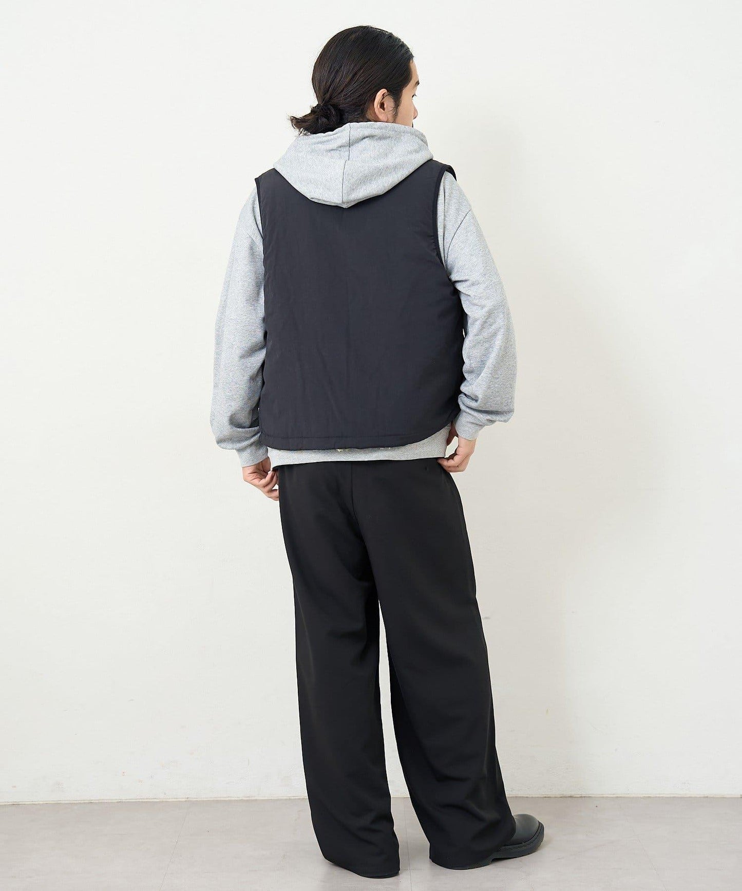 【男女同款】BM 羊羔絨可雙面穿馬甲