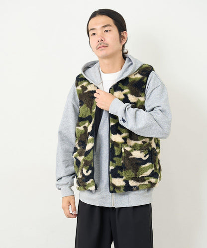 【男女同款】BM 羊羔絨可雙面穿馬甲