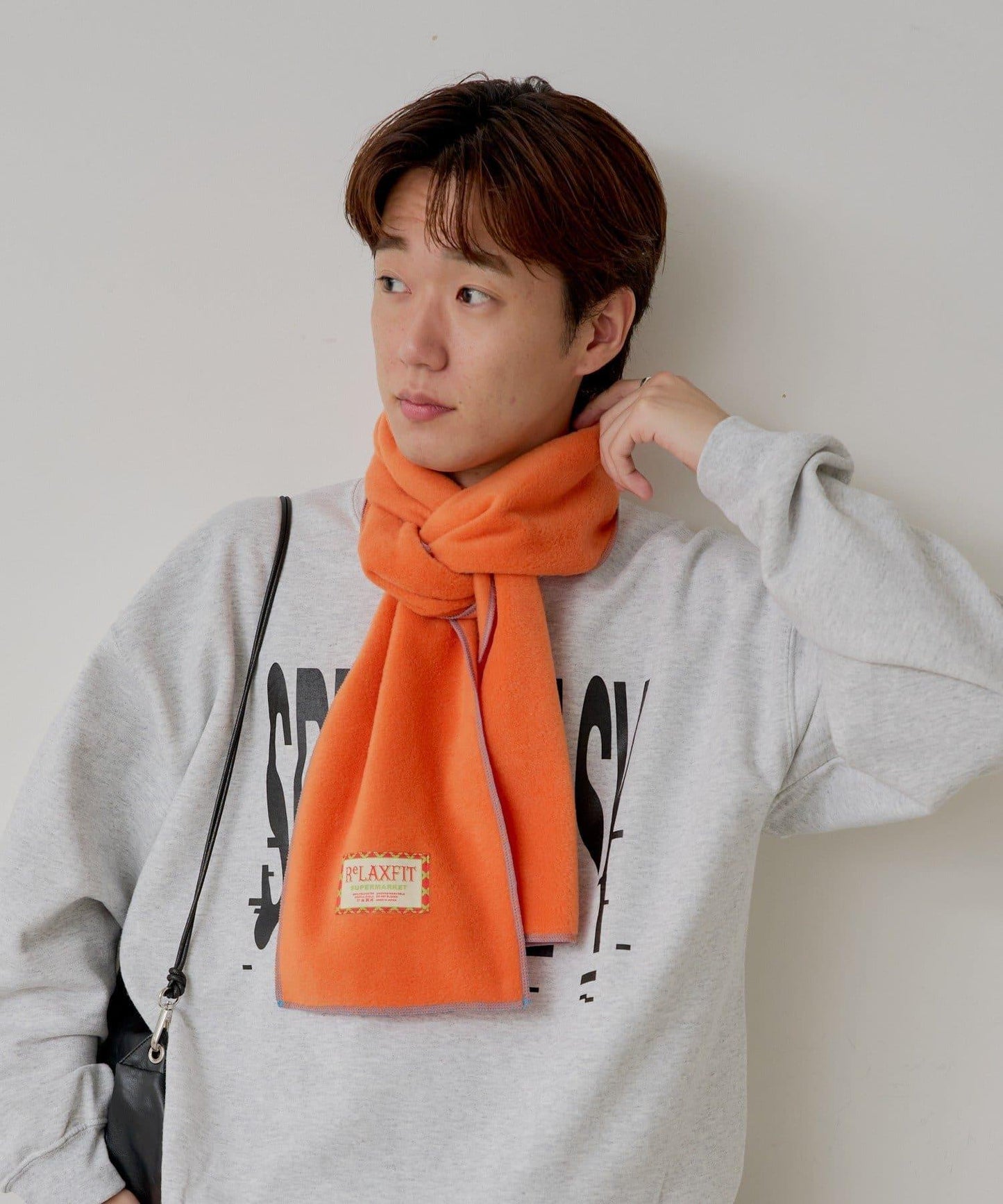 【SUPERMARKET】抓絨圍巾“ミネアポリス”