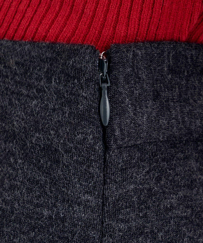 B 針織風格衛衣裙