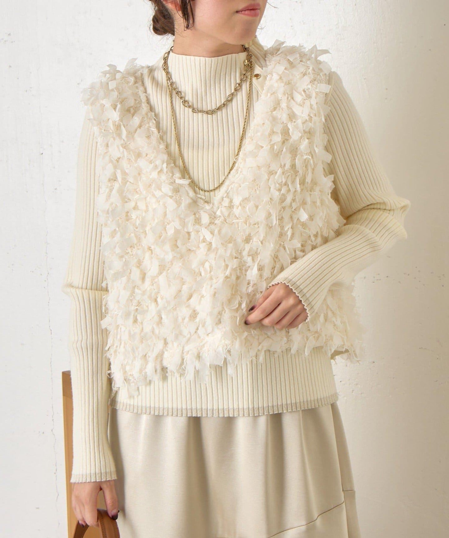 蝴蝶結流蘇馬甲