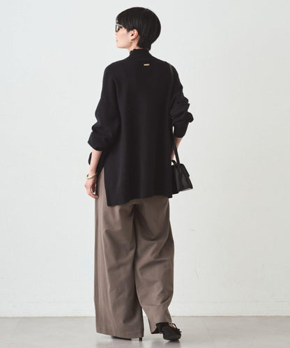 全針高領針織衫